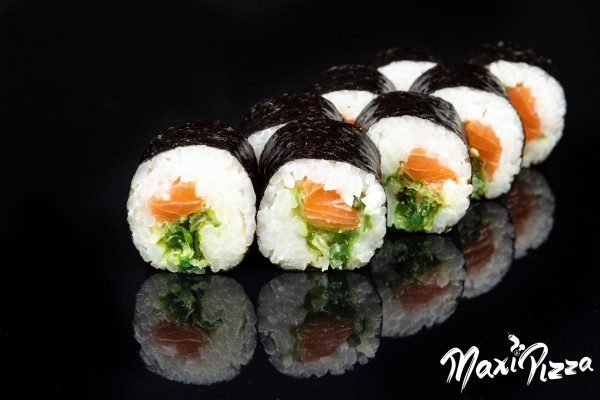 (032) TERYAKI WAKAME MAKI