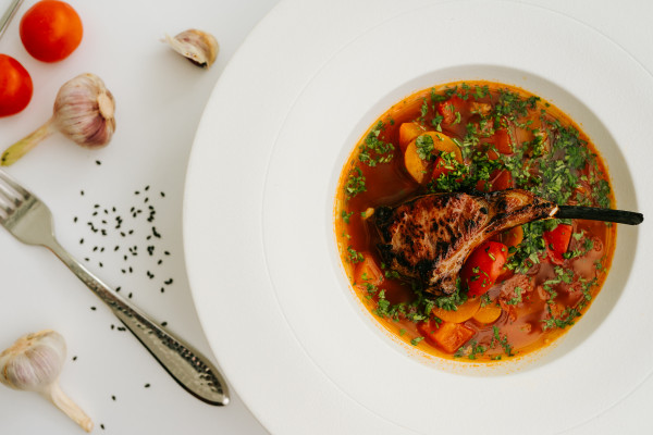 Lamb scotch broth