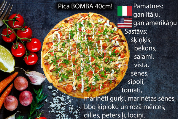 BOMBA pizza 40cm