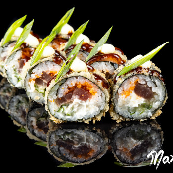 (618) CRUNCHY SPICY TUNA MAKI