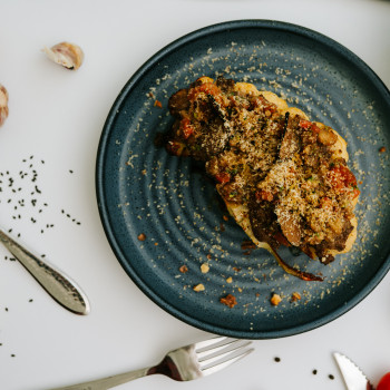 Oven - baked cauliflower