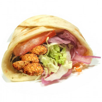 VEĢETĀRAIS Kebabs picas mīklā