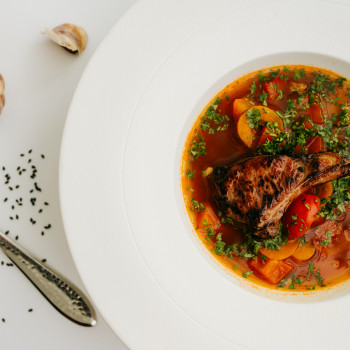 Lamb scotch broth