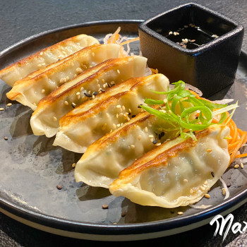 GYOZA AR VISTU UN MELNAJĀM SĒNĒM 5GB